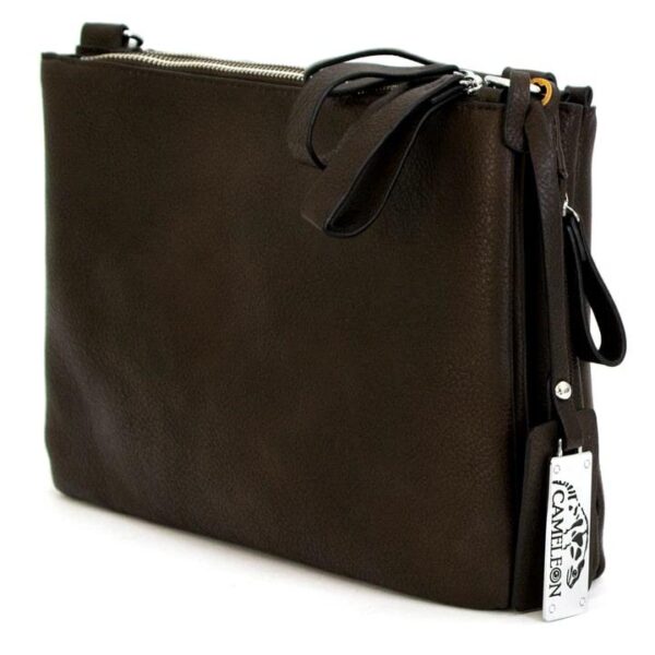 Cameleon Iris Concealed Carry Purse Burnt Umber