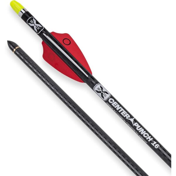 Ten Point EVO-X CenterPunch 16 Carbon Arrows .001" 16" with Alpha-Nocks
