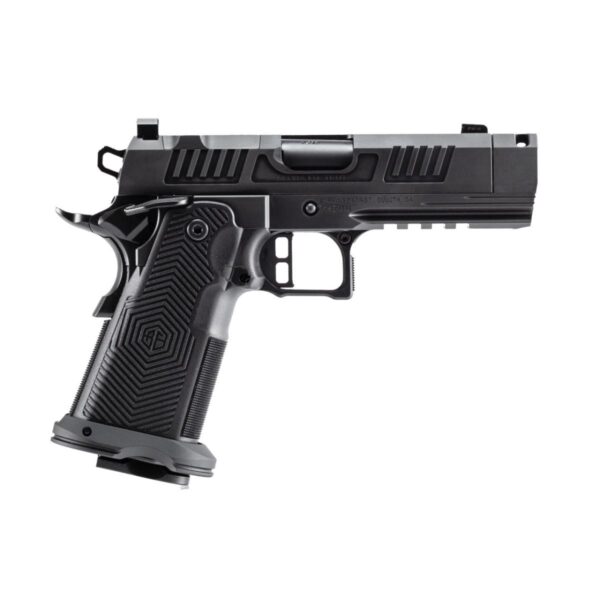 Alpha Foxtrot AF1911-ROMULUS 9mm 17 & 20 Rd Magazines (1 Each) 3.5" Barrel Compensator RMSC Cut DLC Black
