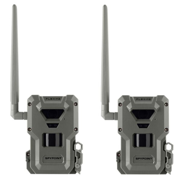Spypoint FLEX-M2 Cellular Trail Camera 32MP Twin Pack