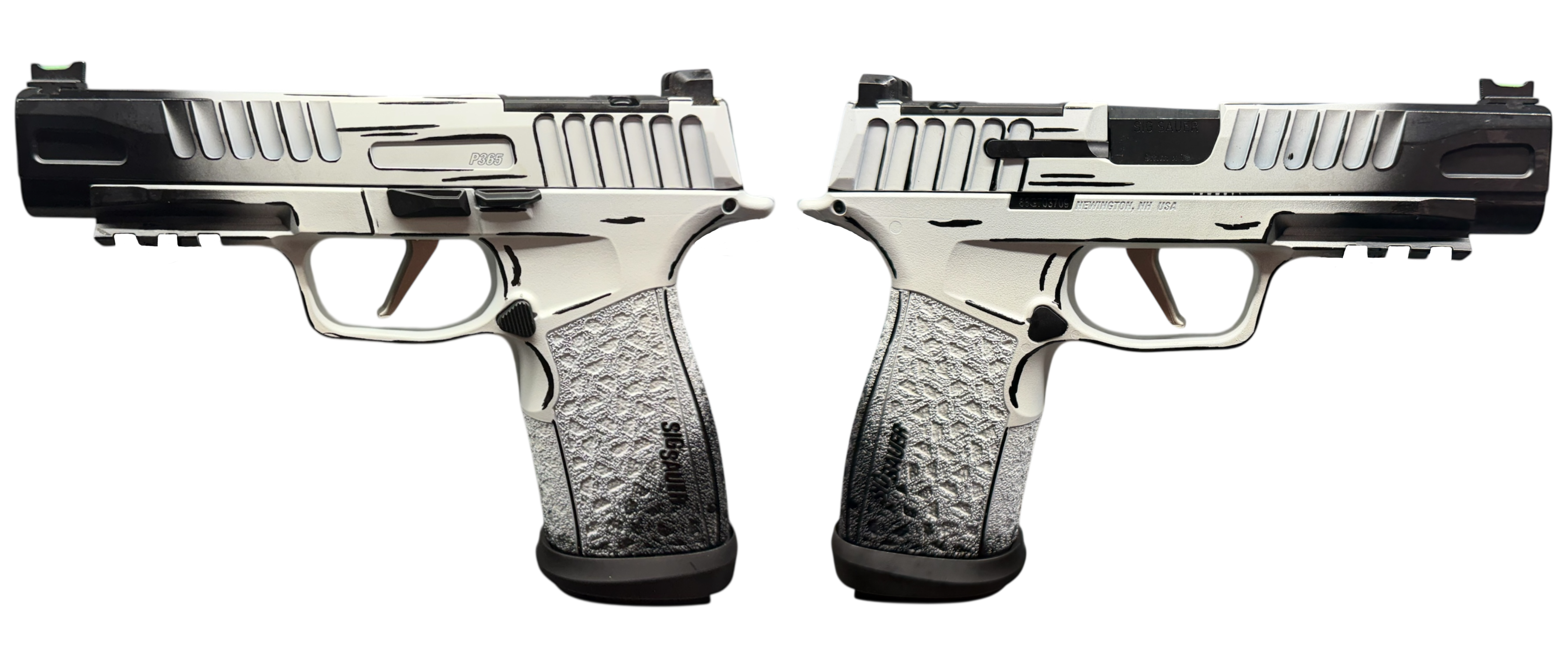 SIG SAUER P365 Fuse Sketch 9mm 4.3" Optics Ready - Sig Sauer