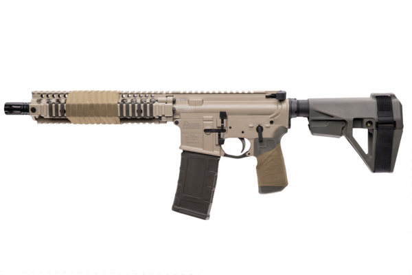 DANIEL DEFENSE MK18 ELITE 300BLK PISTOL 10.3" FDE/ODG SB TACTICAL BRACE 1-30RD MAG