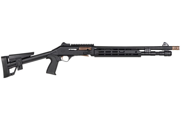 PANZER M4 SPEED PRO ARGO 12G S/A 3" 18.5" BBL, BLACK W/ BRONZE TITANIUM