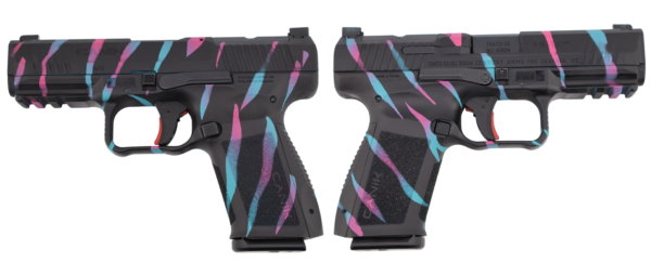 CENTURY CANIK METE SF ONE SERIES 9MM MIAMI TIGER STRIPE PSTL 4.19 BRL 1-15RD MAG