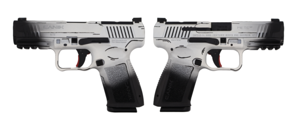 CENTURY CANIK METE SF ONE SERIES DOODLE 9MM PISTOL WHITE/BLACK 1-15RD MAGS