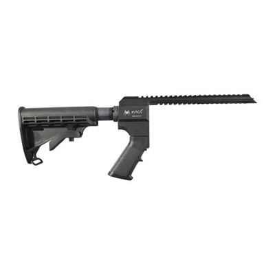 KAOS STOCK SYSTEM FOR 9'' HAVOC 37MM FLARE LAUNCHER BLACK