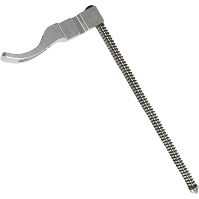 SPARTAN SKELETONIZED CHARGING HANDLE RUGER~ 10/22~ CHROME
