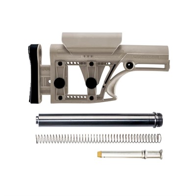 MBA-1 BUTTSTOCK WITH 308/7.62 BUFFER ASSEMBLY FDE