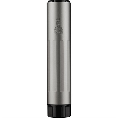 MASK 22 LONG RIFLE RIMFIRE DIRECT THREAD SUPPRESSOR SILVER