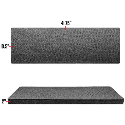 RAGAR CROSSLINK FOAM INSERT 41.75''X13.5'' FOR HARD RIFLE CASE