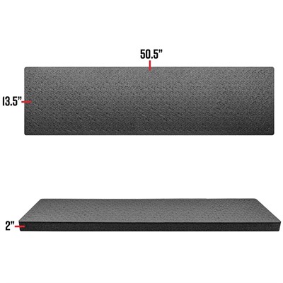 RAGAR CROSSLINK FOAM INSERT 50.5''X13.5'' FOR HARD RIFLE CASE