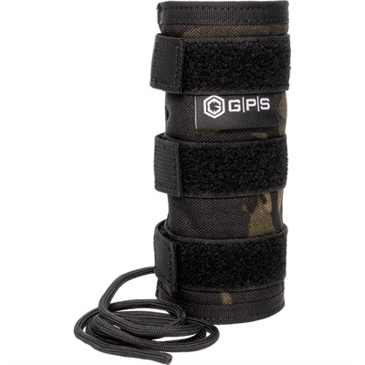 TACTICAL SUPPRESSOR COVER 8.5'' BLACK CAMO