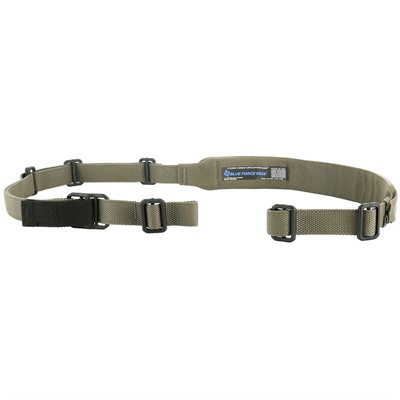 PADDED VICKERS SLING W/PLASTIC ADJUSTER RANGER GREEN