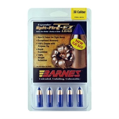 SPIT-FIRE 50 CALIBER (0.510'') 290GR T-EX FLAT BASE 15/BOX