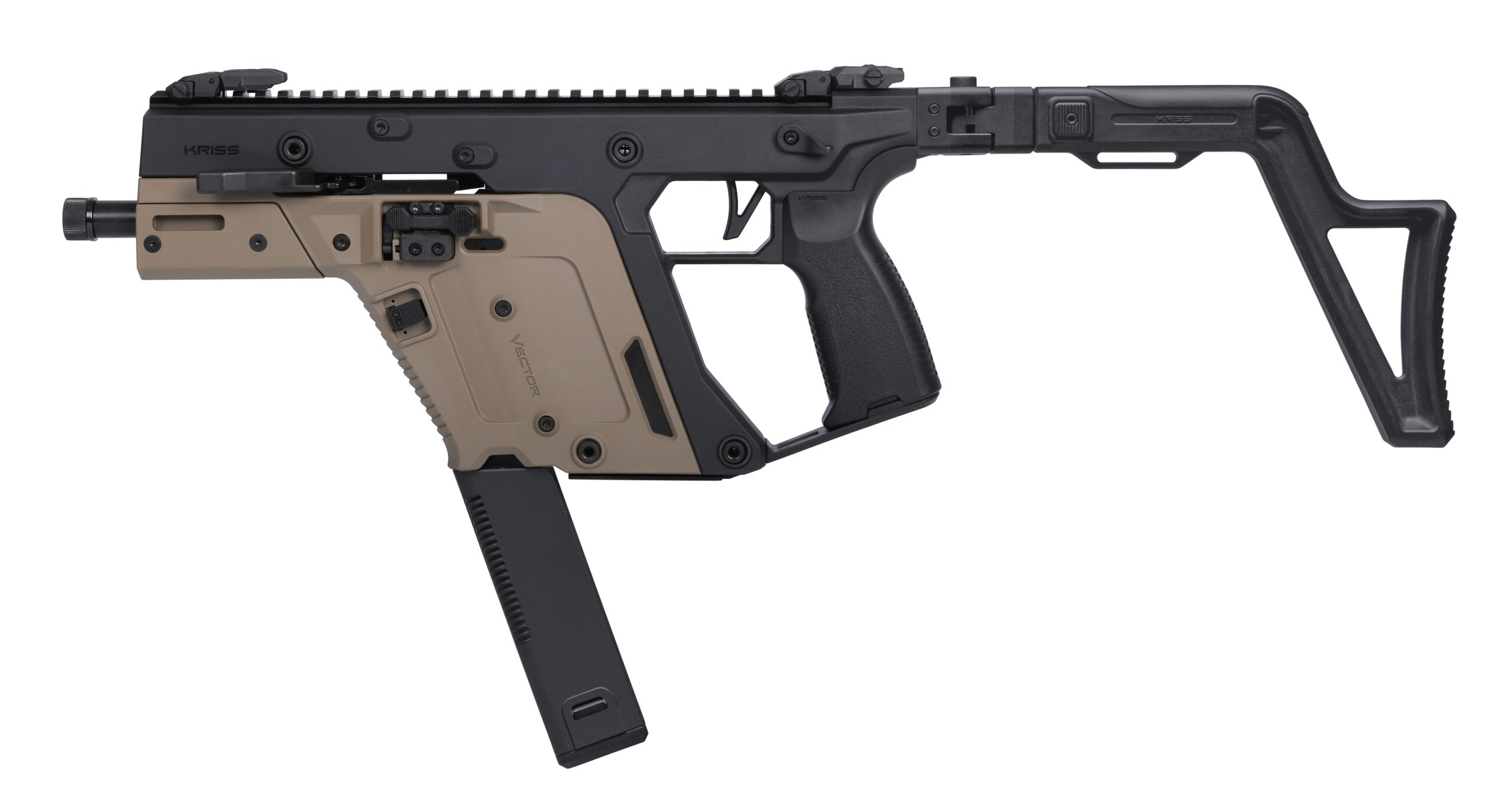 KRISS USA VECTOR SBR 9MM 5.5" BK/FD 40+1