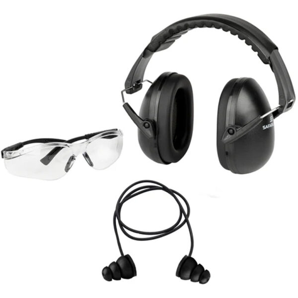 Safariland Pro Impulse Range Kit Eye Protection, Earmuffs, Impulse Plus In Ears