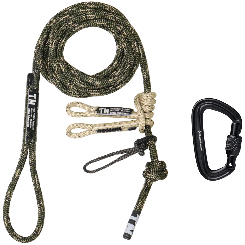 Timber Ninja 8mm Predator Camo Lineman/Tether Rope