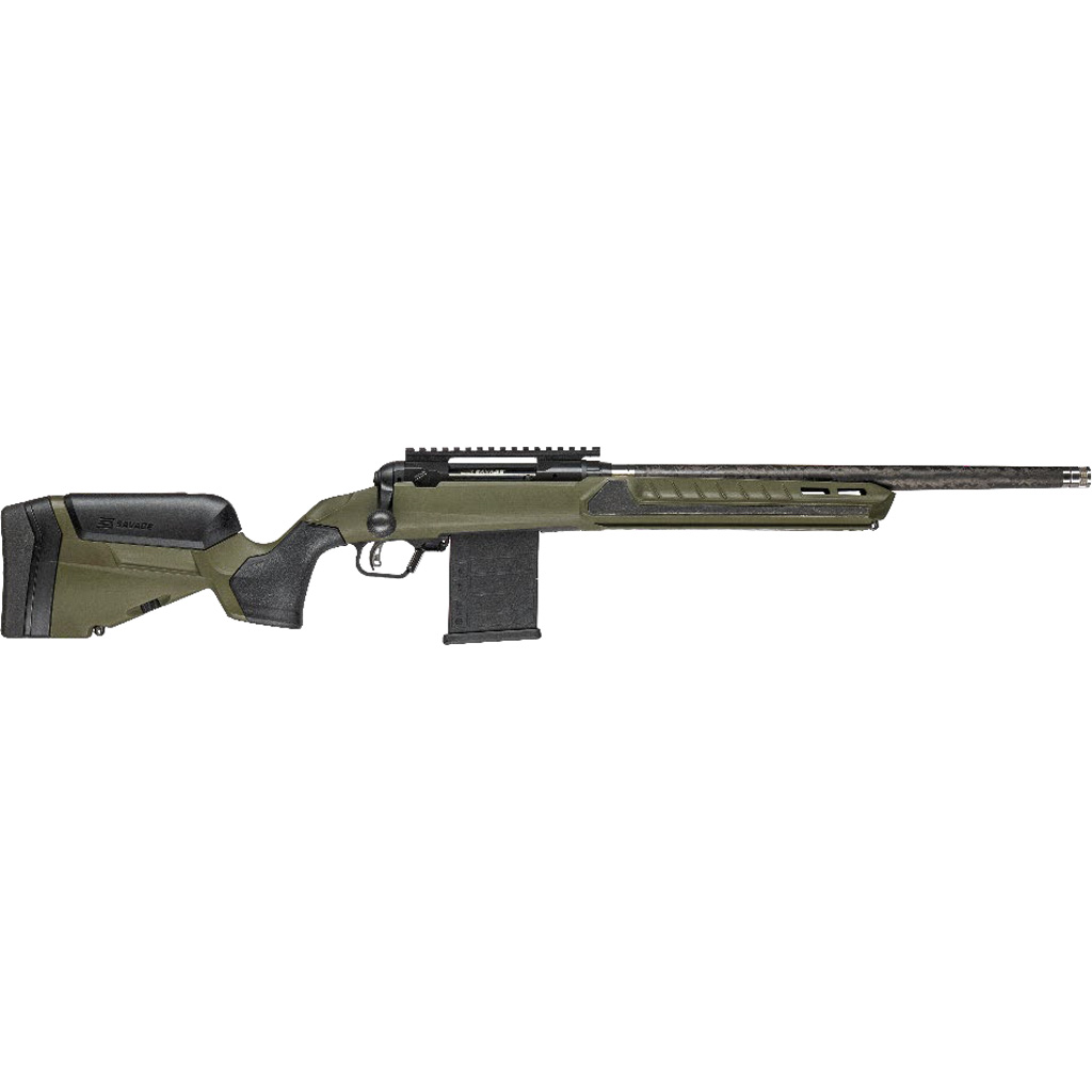 Savage 110 Ultralight Predator Rifle 5.56 Nato 18 in.Carbon Barrel Hunter Green 10 rd.