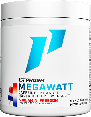 1ST PHORM MEGAWATT PRE WORKOUT - SCREAMIN' FREEDOM