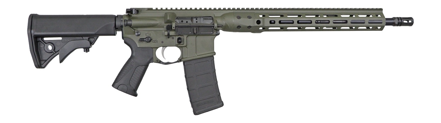 LWRC IC-DI 300 BLK Rifle FDE 16.1" 30+1