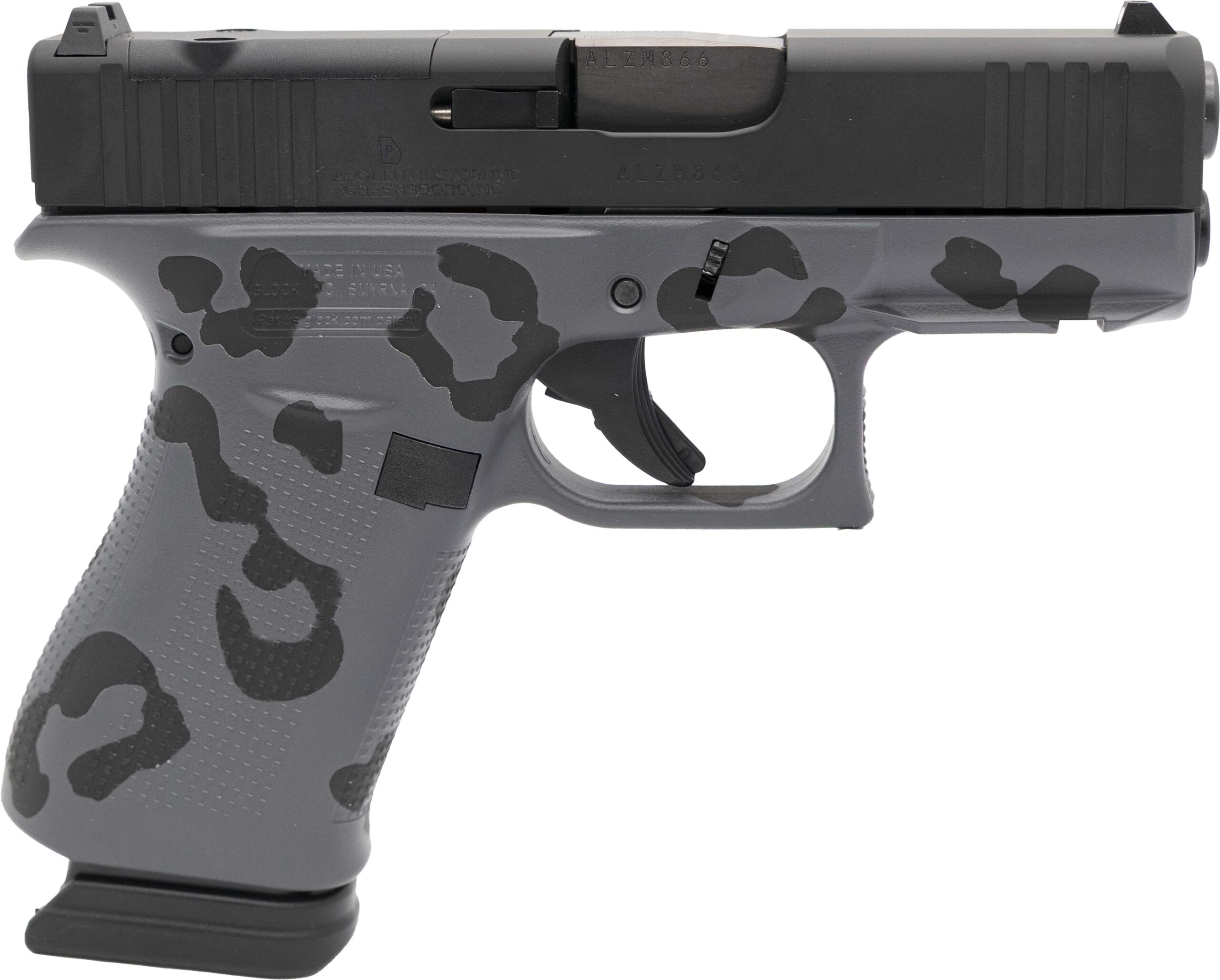 GLK 43XMOS 9MM 15R BLK GRY LPD