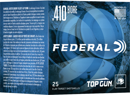 Federal Top Gun .410 Bore 2.5" #7.5 1330FPS 250rd Case