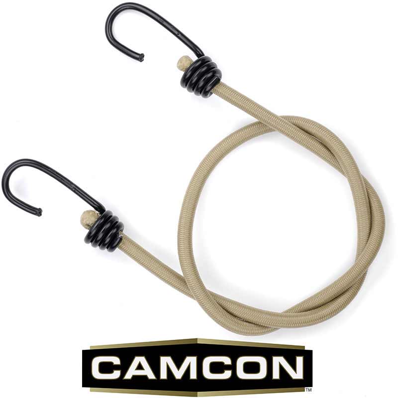 Heavy Duty Bungee Cords Desert Tan 4 Pack