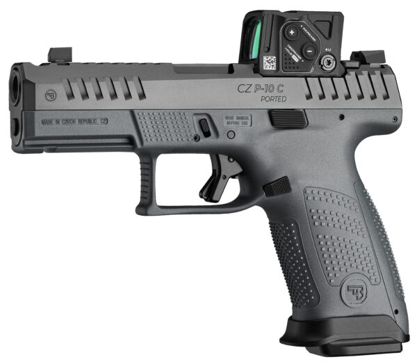 CZ P-10 C PORTED COA ELITE 9MM GRY 15/17/19RD