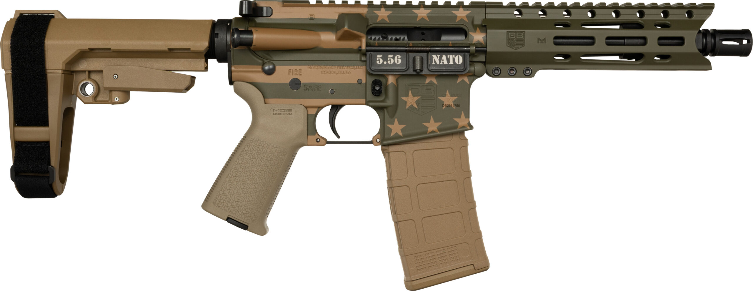 DBF DB15 5.56 PST OD FLAG 30RD