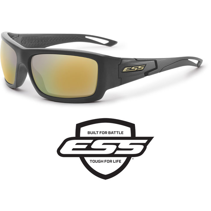 Credence Sunglasses Gray with Mirror Brass