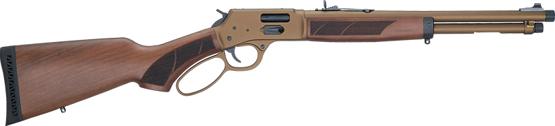 HENRY H12 EXPLORER CARBINE - 357/38SP 16.5" TB BURNT BRONZE