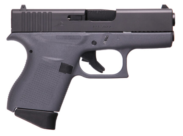 GLOCK G43 G3 Gray 9mm Pistol 6+1 3.39" Barrel