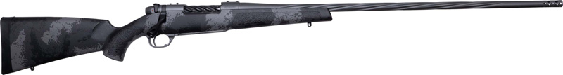 WEATHERBY MARK V LIVE WILD - 7MM WBY 28" W/MB GREY/BLACK