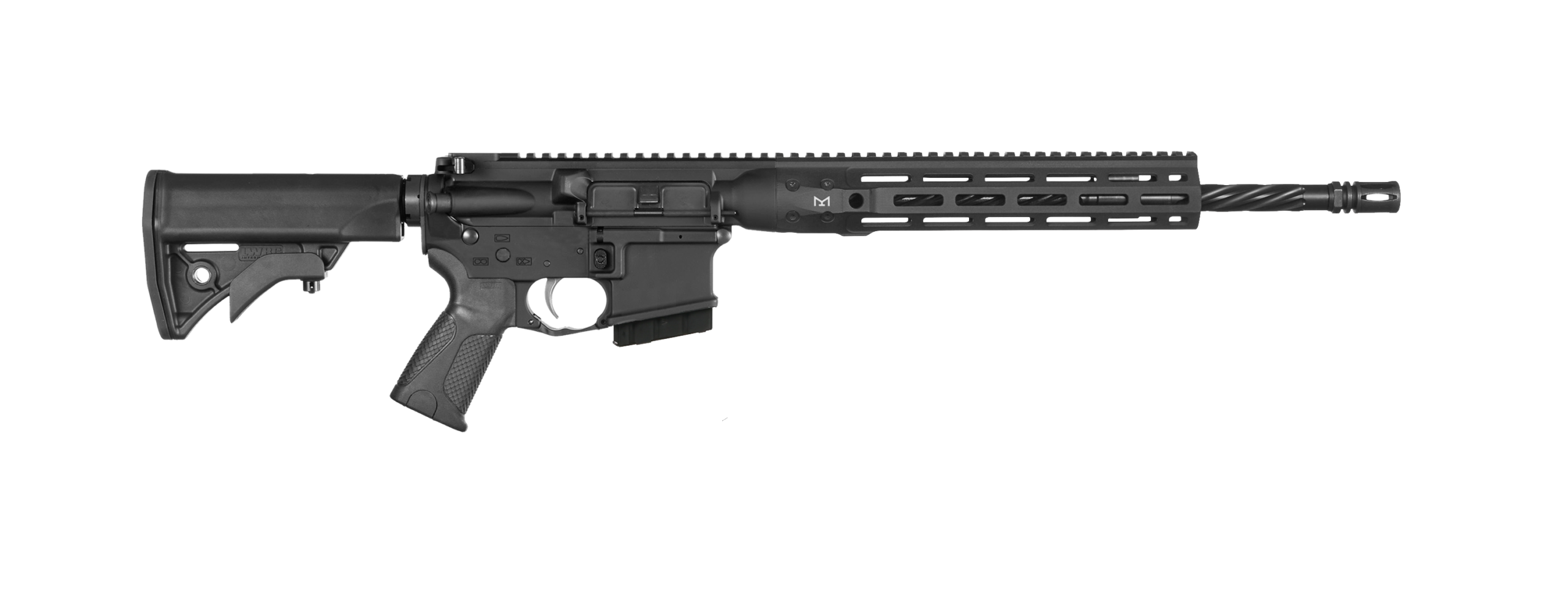 LWRC DI 5.56 California Compliant 16" Rifle - Black