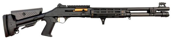 Orthos Raider S4 Elite 12GA Shotgun - Black Topo/Carbon