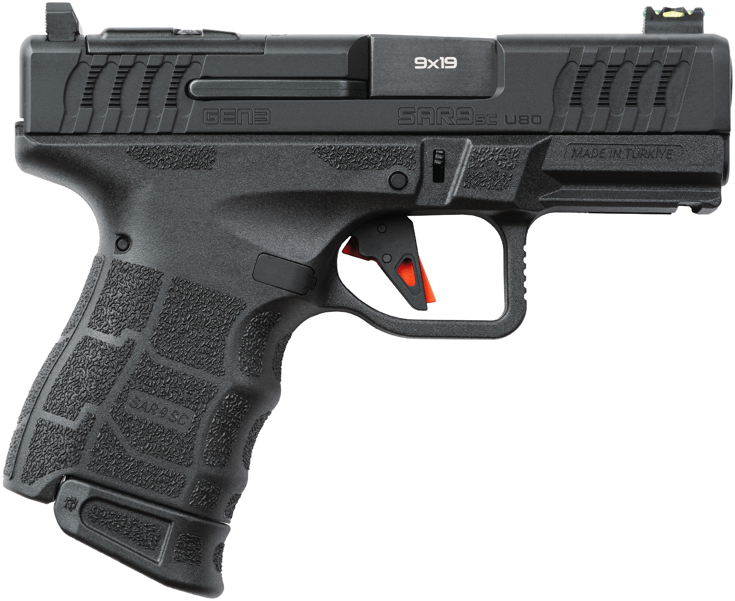 SAR SAR9 9mm Subcompact Gen3 U-80 Pistol