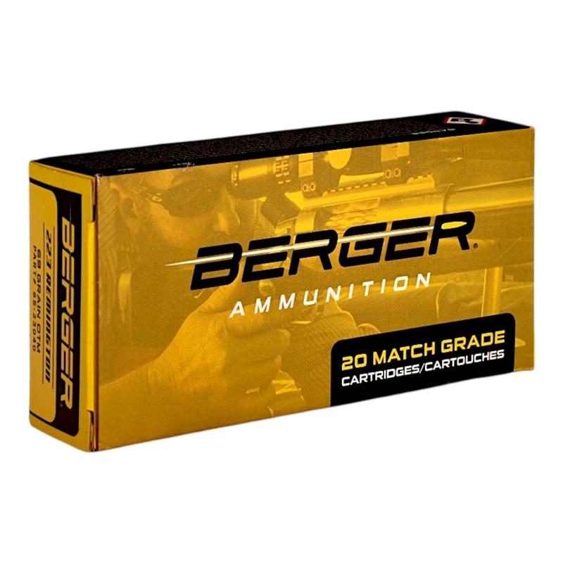 Berger OTM .223 Rem 69gr Rifle Ammunition - 20 Rounds