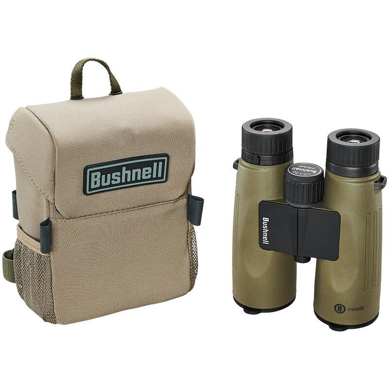 Bushnell Prime 12x50 Binoculars & Vault Combo Pack - Green