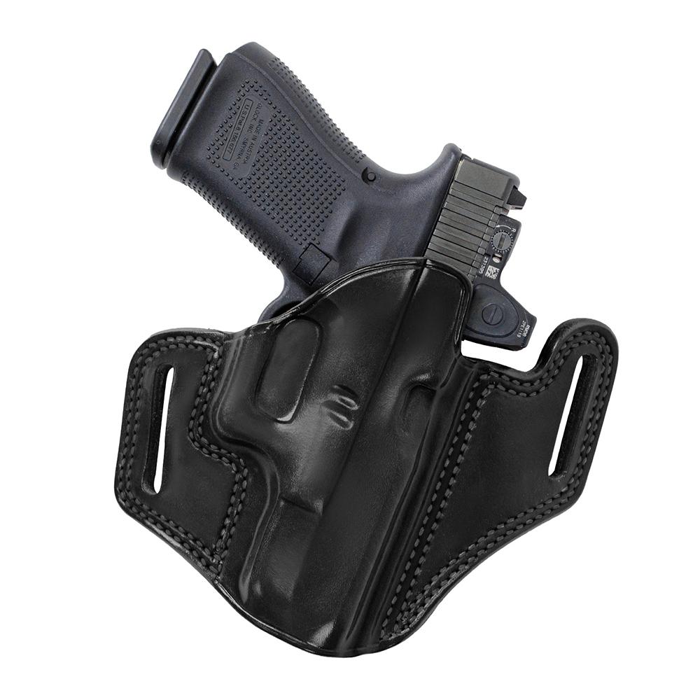 Galco Combat Master 2.0 Belt Holster for Glock 48 with Red Dot, Black RH