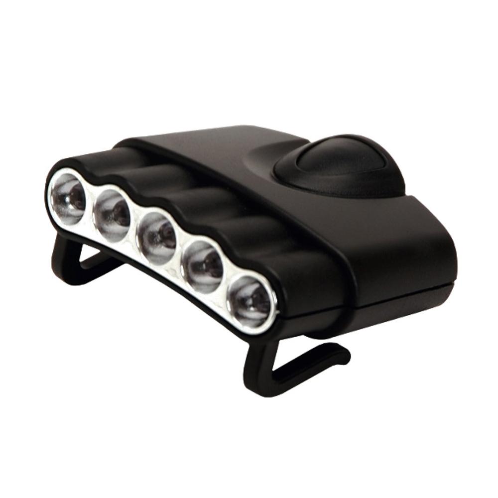 Cyclops Orion Hat Clip Light 5-LED Black 5/ct