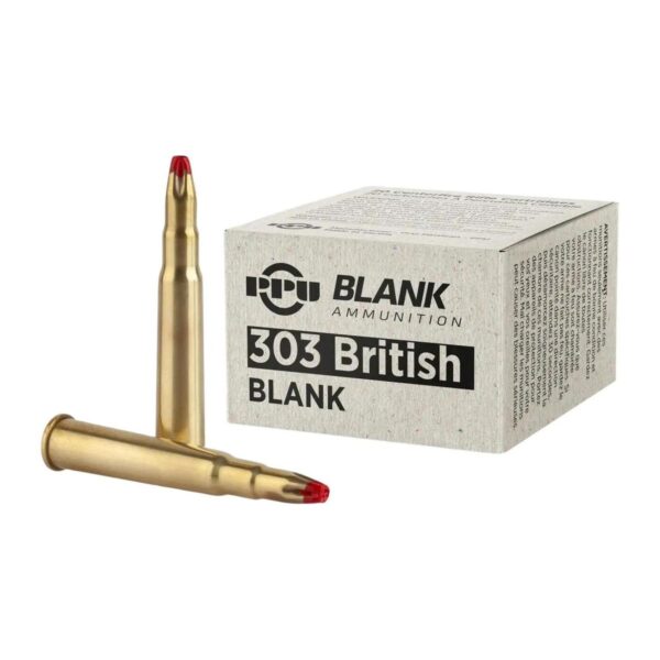 PPU Blank Rifle Ammunition .303 British  20/ct