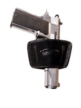 Tagua Inside Waistband Black Small Leather Holster
