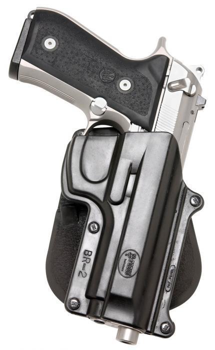 Fobus Standard Paddle Holster for Beretta 92|Beretta 96 Black Right Hand