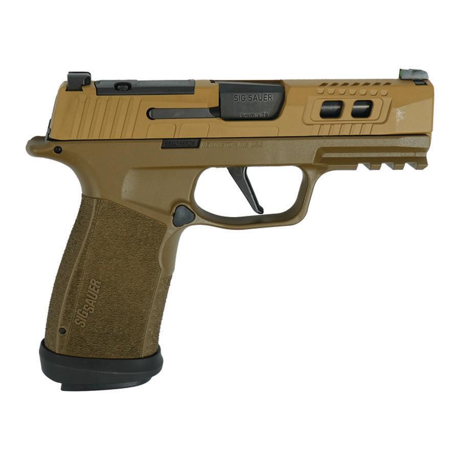 Sig Sauer P365 XMACRO TACOPS Two-Tone 9mm Handgun, 17rd, 3.7" Barrel