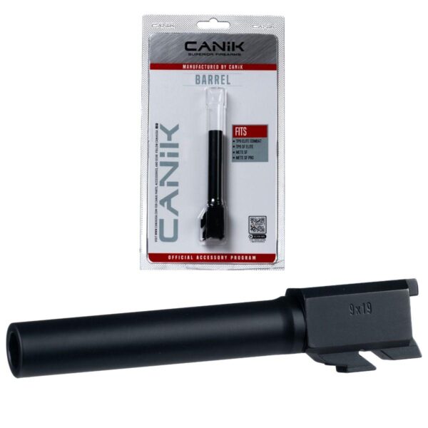 Canik Steel Drop in Barrel for Select 9mm Canik Pistols Compact Black