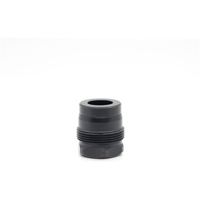 MINI MUZZLE BRAKE 0.571 5/8X32 THREAD SQUARE SHOULDER BLACK
