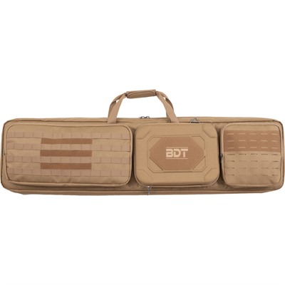 48" Double Suppressor Tactical Rifle Case - Tan