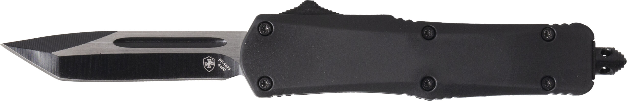 TPL Small Black Rubber Tanto Training Knife