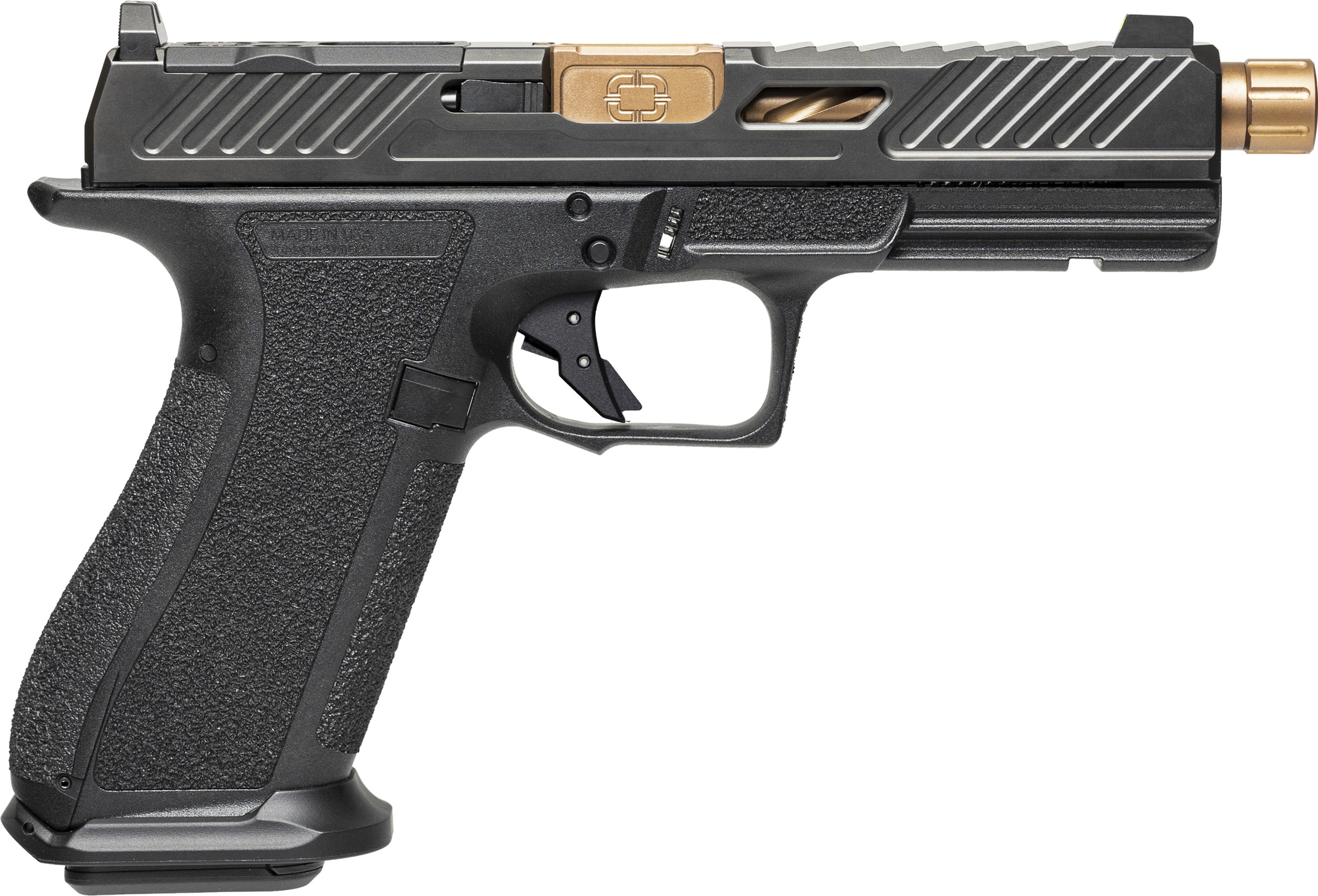 Shadow Systems DR920 Elite 9mm Black/Bronze Optics Ready Threaded Barrel 10-Round