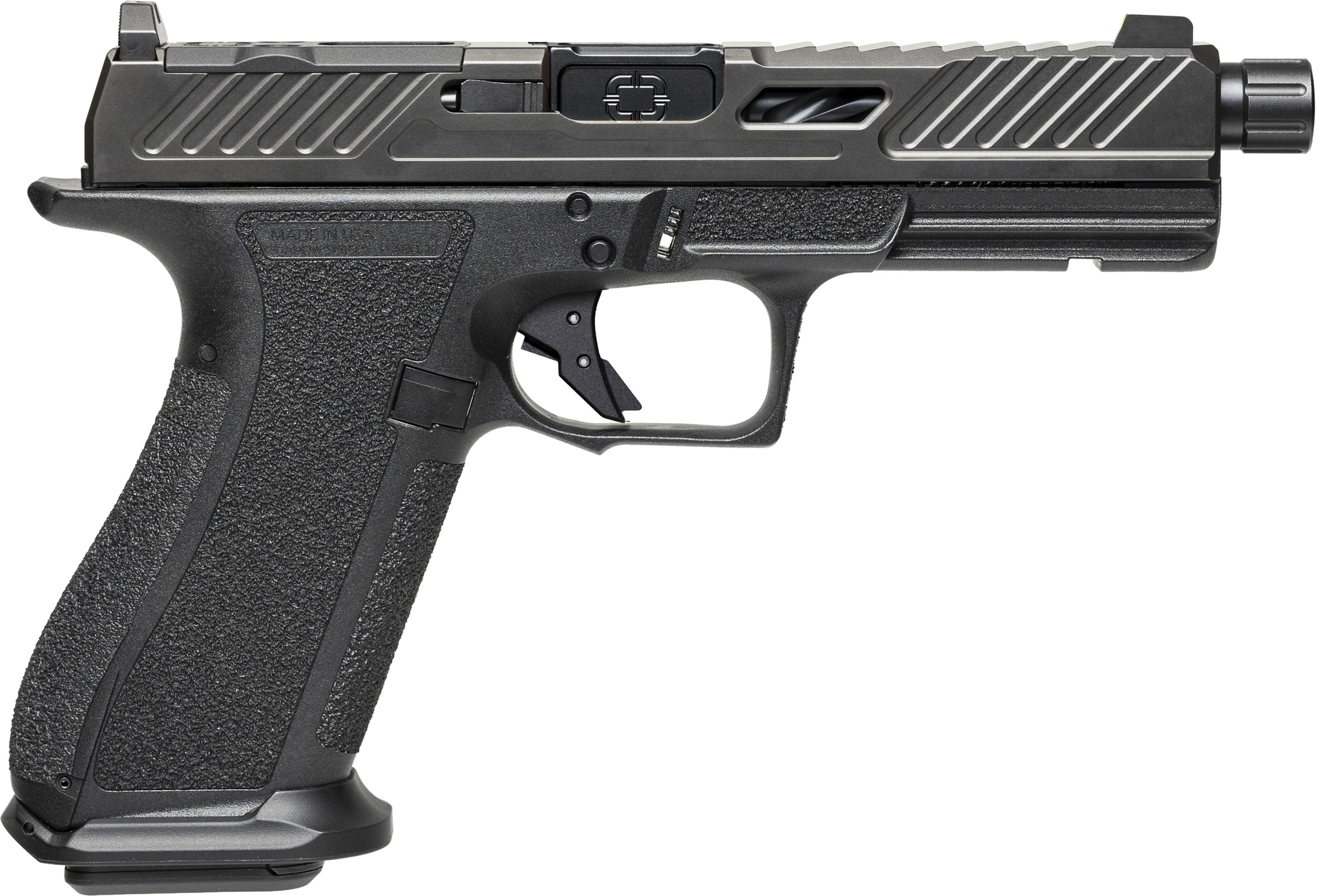 Shadow Systems DR920 Elite 9mm Pistol Black/Black OR TB 17-Round